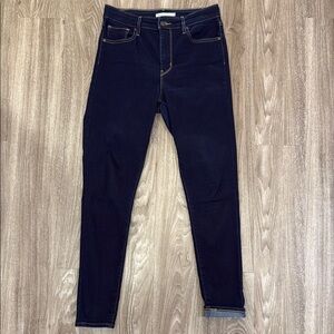 Women's Dark Blue Jeans